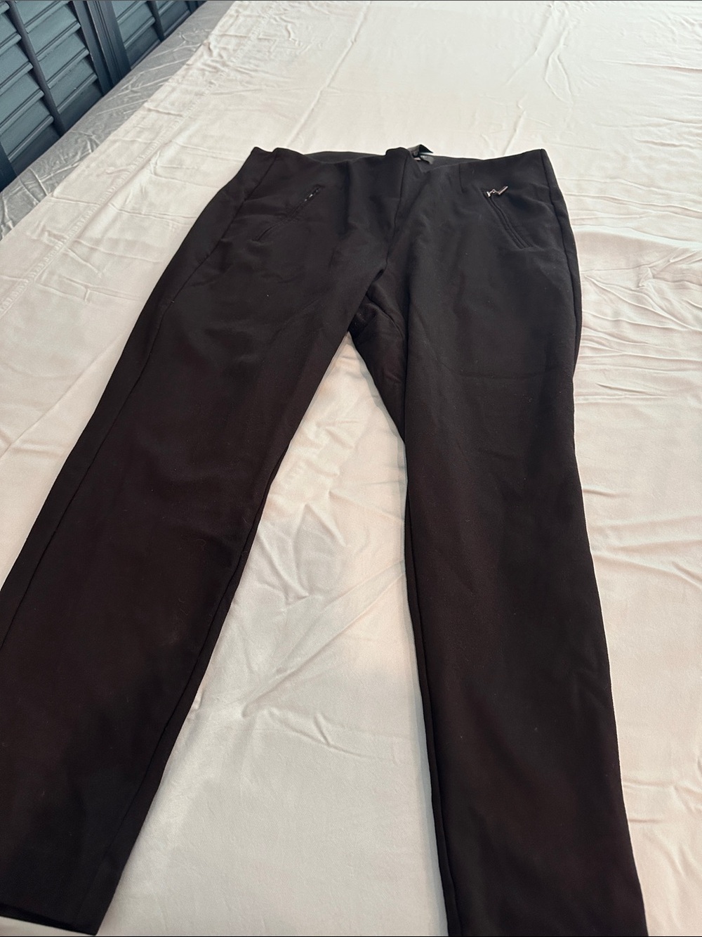 Liverpool Black Women's Stretch Pants - Sleek Straight Leg